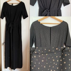 Anthropologie Cosmos Jumpsuit Size L